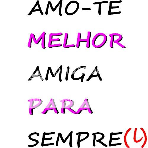 Gif Amo-te melhor amiga (c) SplashMCR melhor creme para rugas profundas