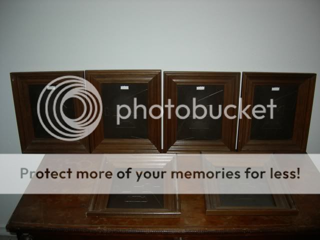 6 wooden 8x10 picture frames 10 set Image 2011 6 wooden 8x10 picture frames 10 set Image 2011