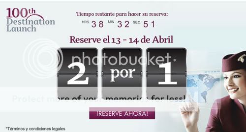 hoy y mañana, 2 x 1 en la Qatar Airways hoy y mañana, 2 x 1 en la Qatar Airways