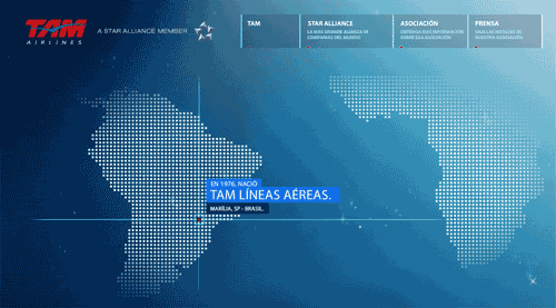 nueva web de la Tam en la Star Alliance nueva web de la Tam en la Star Alliance