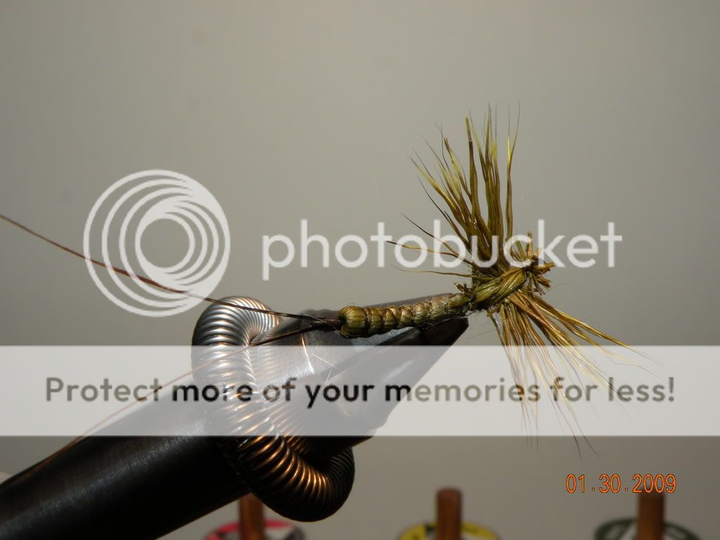 Extended Body Mayfly (deer hair) The Fly Tying Bench Fly Tying